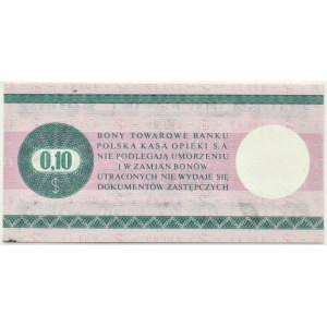 Poland, PeWeX, 10 cents 1979, IB series, PMG 64