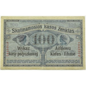 Poland/Germany, Kaunas, 100 marks 1916 OST, numbering in seven digits