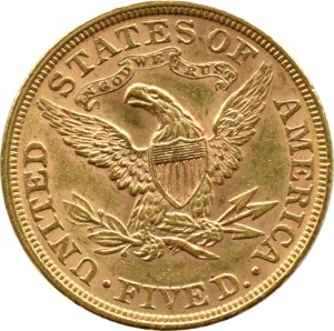 USA, Half Eagle, $5 1897, Philadelphia