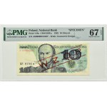 Polska, PRL, J. Bem, 10 złotych 1982, seria A - WZÓR No.0486, Warszawa, PMG 67 EPQ