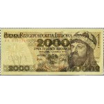 Polska, PRL, Mieszko I, 2000 złotych 1979, seria AA, Warszawa, PMG 68 EPQ