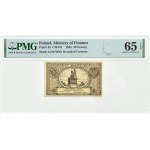 Polska, II RP, bilet zdawkowy 20 groszy 1924, PMG 65 EPQ