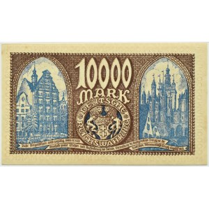 Free City of Gdansk, 10000 marks 1923, PMG 64