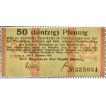 Free City of Danzig, 50 fenig 1916, Danzig, PMG 66 EPQ