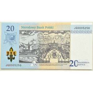 Poland, 300 Years of the Coronation of the Jasna Gora Images, 20 zloty 2017, Warsaw, UNC