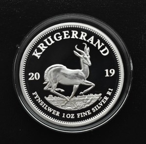 South Africa, Krugerrand 2019, mirror stamped version