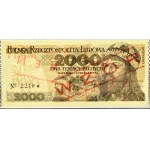 Polska, PRL, Mieszko I, 2000 złotych 1979, WZÓR No 2240, seria S, Warszawa, PMG 66 EPQ