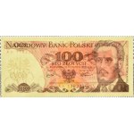 Polska, PRL, L. Waryński, 100 złotych 1975, seria AA, Warszawa, PMG 65 EPQ