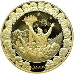 Canada, $300 2009, Vancuver-friendship 2009, gold