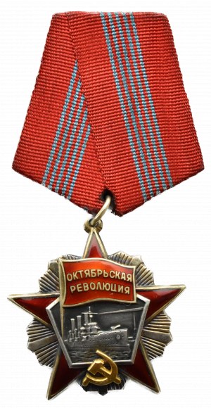 USSR, Order of the October Revolution, silver+gold