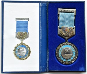 Russia, Friendship medal, card issued to Pole
