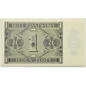 Polska, II RP, B. Chrobry, 1 złoty 1938, seria IG, PMG64