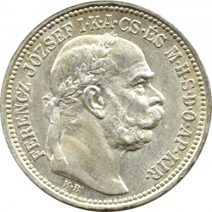 Hungary, Franz Joseph I, crown 1914, Kremnica, Beautiful