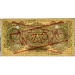 Polska, II RP, 10000 marek 1922, seria A-WZÓR, Warszawa, PMG 35