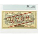 Polska, II RP, 10000 marek 1922, seria A-WZÓR, Warszawa, PMG 35