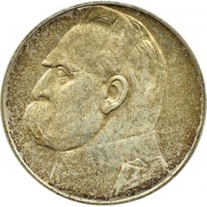 Polska, II RP, Józef Piłsudski, 10 złotych 1938, Warszawa, UNC