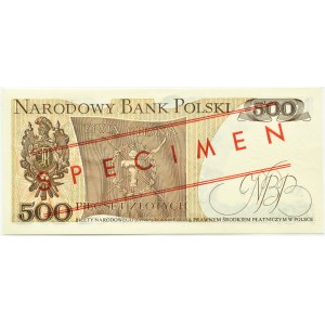 Polska, PRL, T. Kościuszko, 500 złotych 1979, seria AZ0000000 - WZÓR No.2383, Warszawa, UNC