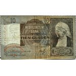 Holandia, 10 guldenów 1940, seria 4AA, Amsterdam