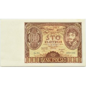 Polska, II RP, 100 złotych 1934, seria BG., Warszawa, PMG 66 EPQ