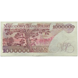 Poland, III RP, Wł. Reymont, 1000000 zloty 1991, series A, Warsaw, FALSE