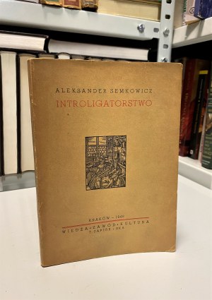 Alexander Semkowicz, Bookbinding 1948