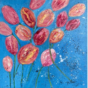 PAULINA LESZCZYŃSKA, SPRING TULIPS, 2021.