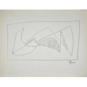 Zdzislaw CYANKIEWICZ (1912-1981), Composition XXIII