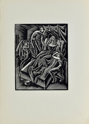 Wladyslaw SKOCZYLAS (1883-1934), Illustration for a book, 1923