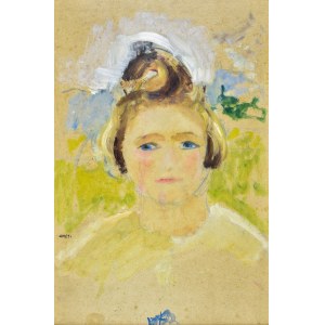 Irena WEISS (ANERI) (1888-1981), Porträt eines Mädchens - Hanušia, ca. 1926