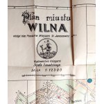 Plan miasta Wilna ze skorowidzem ważniejszych gmachów oraz spisem ulic