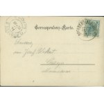 Bohumin - Oderberg, Kościół ewangelicki w Boguminie (dworcu), druk czb., ok 1900,