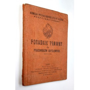 Poradnik prawny dla pracowników umysłowych, Sosnowiec 1932 r.