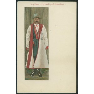 Łętkowice - Gospodarz z Łętkowic pod Smolnikami, No. 1034, Nakł. St. Winiarskiego, ok. 1905