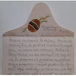 List z oflagu wysłany 8.04.1942 r. przez p.por. Stanisława Szeligowskiego .