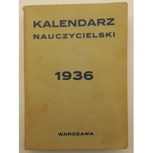 Teacher's calendar for 1936