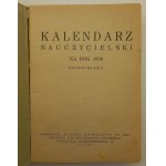 Kalendarz nauczycielski na rok 1936