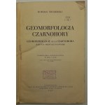 Bohdan Świderski Geomorfologia Czarnohory z barwną mapą geomorfologiczną w skali 1:25000