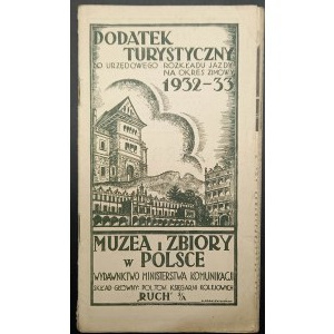 Múzeá a zbierky v Poľsku Turistická príloha k oficiálnemu cestovnému poriadku na zimné obdobie 1932-33