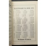 Kalendarz Dziennika Polskiego na rok 1977 Londyn
