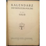 Kalendarz Informator Polski 1925