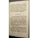 Zbierka zákonov č. 12 zväzok III 1817