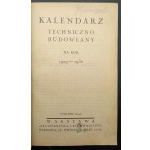 Kalendarz Techniczno Budowlany na rok 1929-1930 Wydanie II