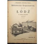 Łódź (w dwóch odczytach) Opracował L.V.J. Rok 1909