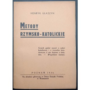 Henryk Ułaszyn Metody Rzymsko-Katolickie