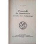 W. Woyna Pilot Wskazówki dla instruktorów modelarstwa lotniczego