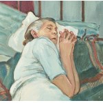 Wlastimil HOFMAN (1881-1970), Spiaci - portrét umelcovej manželky (1944)