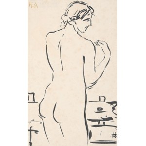 Wlastimil HOFMAN (1881-1970), Female Nude in Counterpoint.