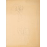 Wlastimil HOFMAN (1881-1970), Studies of the male nude (double-sided work)