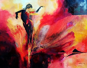 Tadeusz Machowski, Dance with fire ,2022