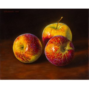 Wojciech PIEKARSKI (b. 1980), Still life with apples, 2022